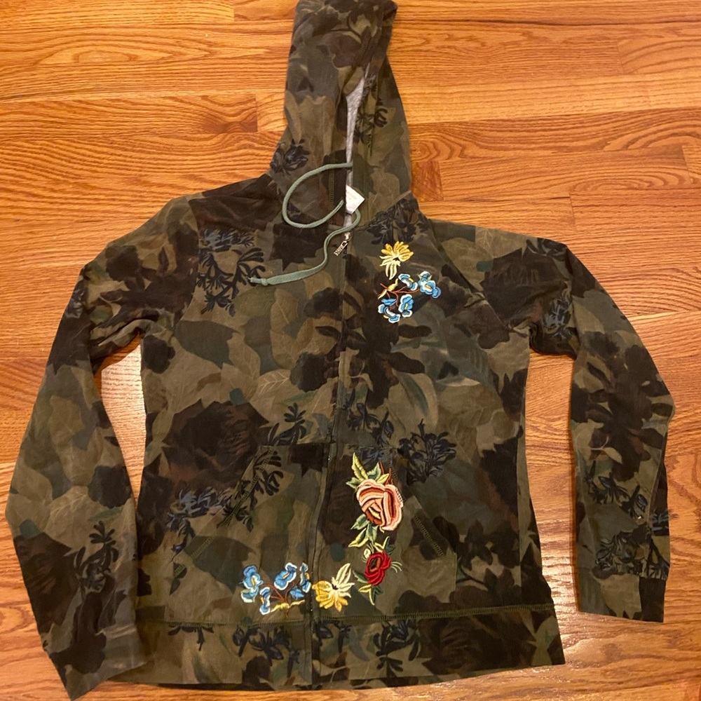 Christian Dior Paris sweater hoodie jacket zipper preowned